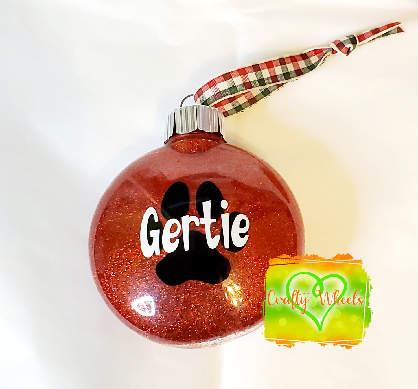 Personalized Dog Christmas Ornament