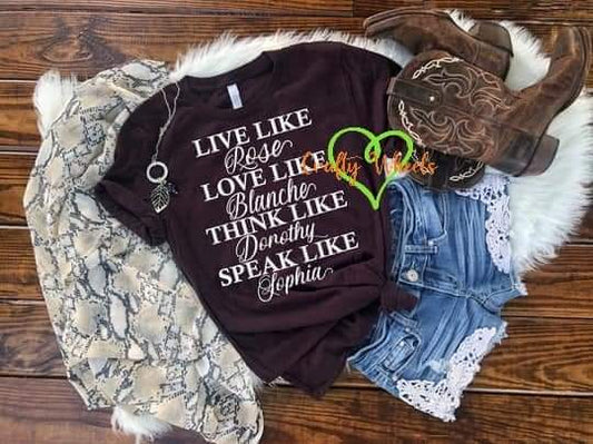 Live Like Shirt